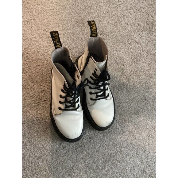 Dr martens jadon boots white size 7 - Picture 2 of 7